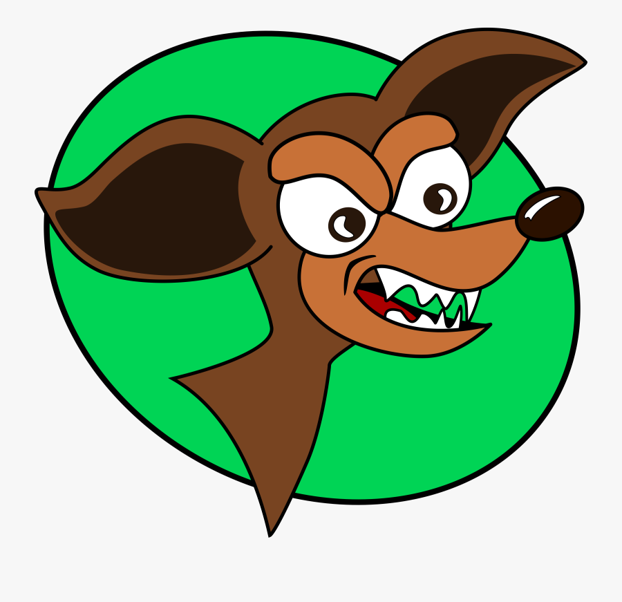 Cartoon Chihuahua Angry - Cartoon, Transparent Clipart
