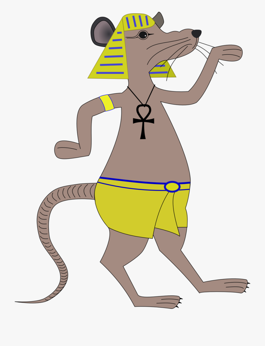 Egyptian Rat, Transparent Clipart