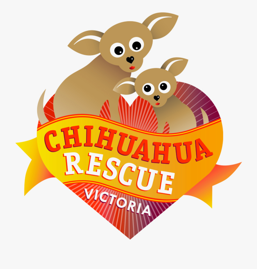 Our Chihuahua Rescue Victoria Logo Represents The Journey - Cartoon, Transparent Clipart
