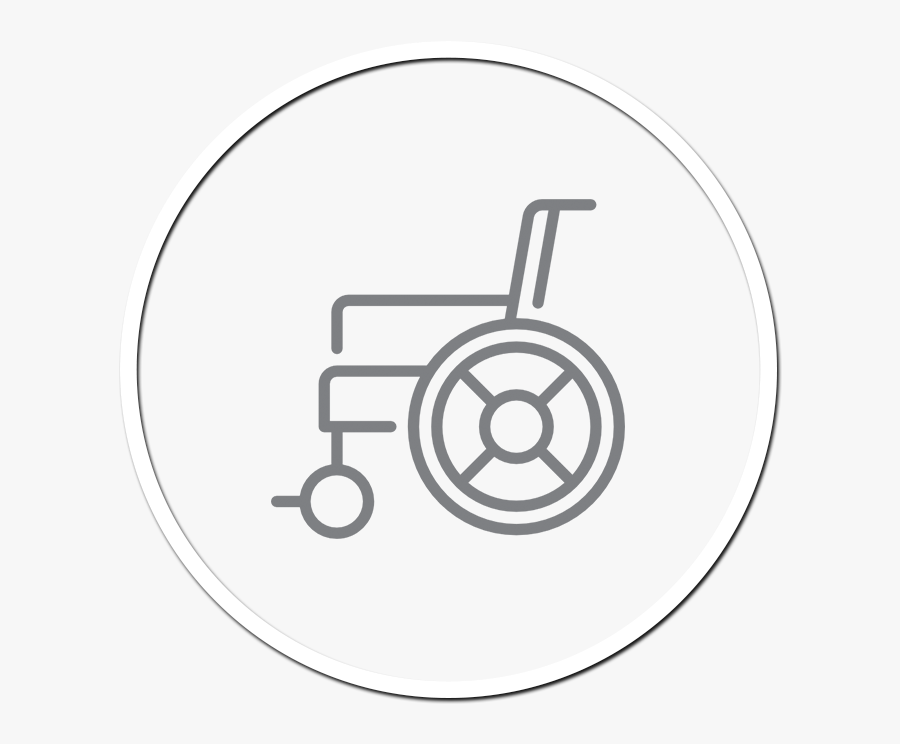 Wheel Chairs - Disability, Transparent Clipart
