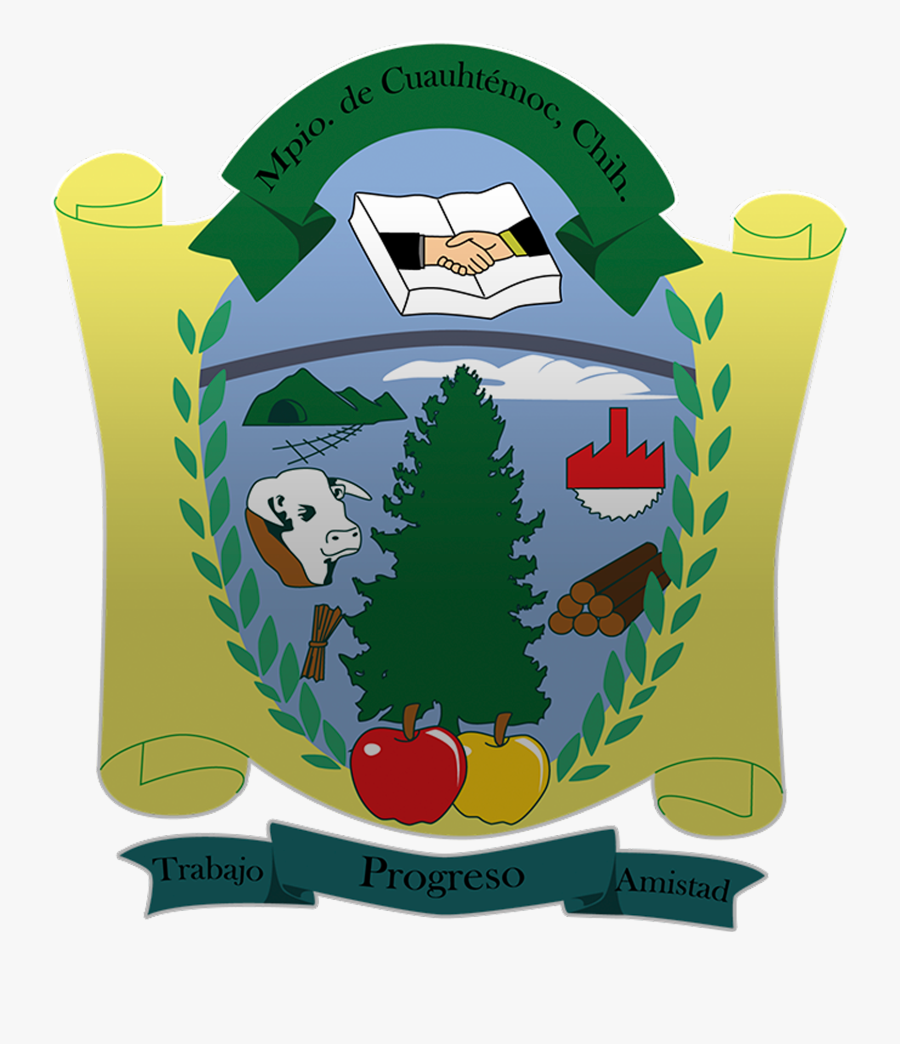Escudo De Cuauhtémoc Chihuahua - Escudo De Cuauhtemoc Chihuahua, Transparent Clipart