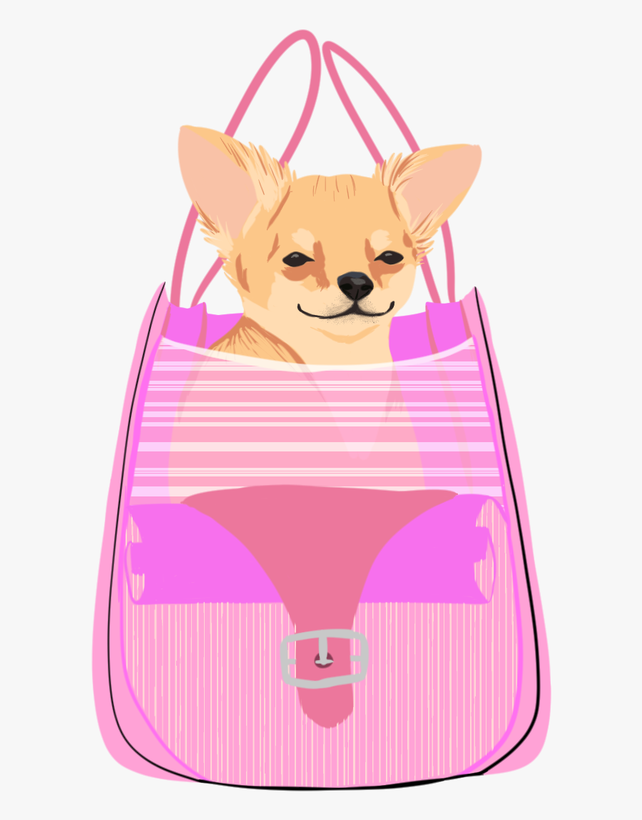 Katelyn Free - Chihuahua - Cartoon, Transparent Clipart