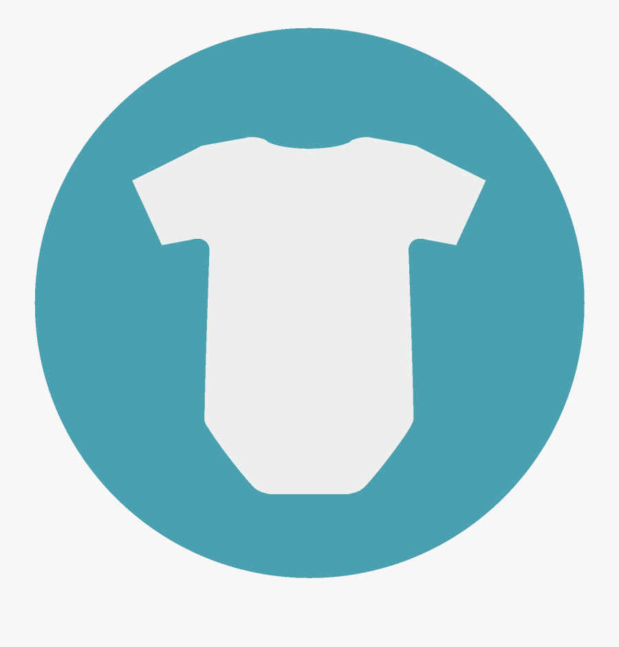 Clip Transparent Stock Onesie Icon - Vimeo Logo Circle Png, Transparent Clipart