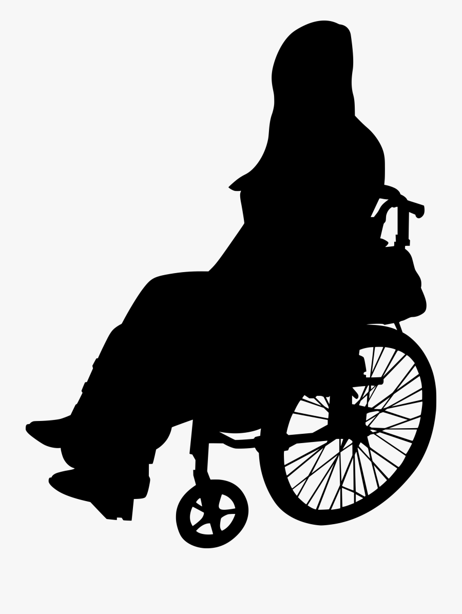 Handicap Silhouette Png, Transparent Clipart