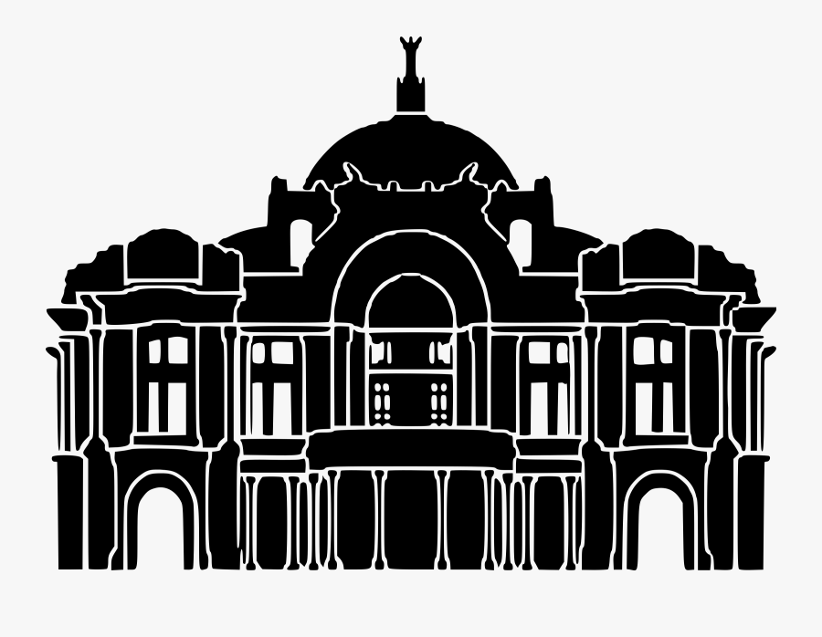 Palacio De Bellas Artes Mexico Clip Arts - Bellas Artes Mexico Png, Transparent Clipart