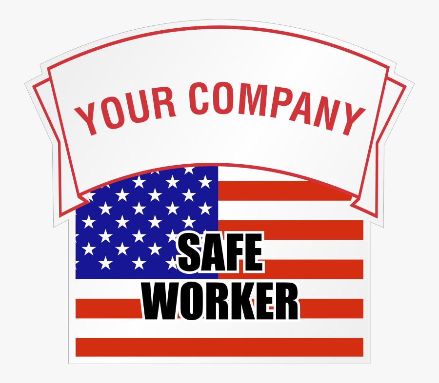 Safe Worker Add Your Company Name Custom Hard Hat Decal - Brain Vector, Transparent Clipart