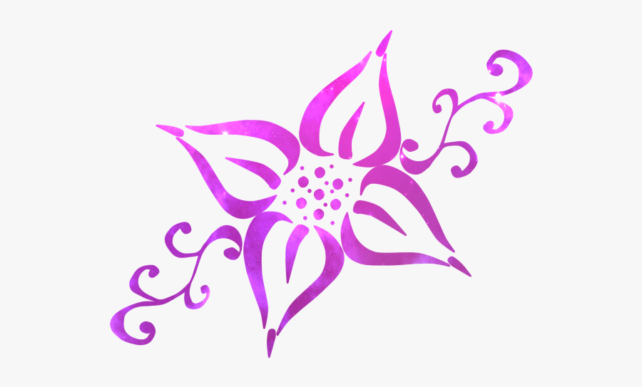 Tribal Flower Png - Flower Tribal Png, Transparent Clipart