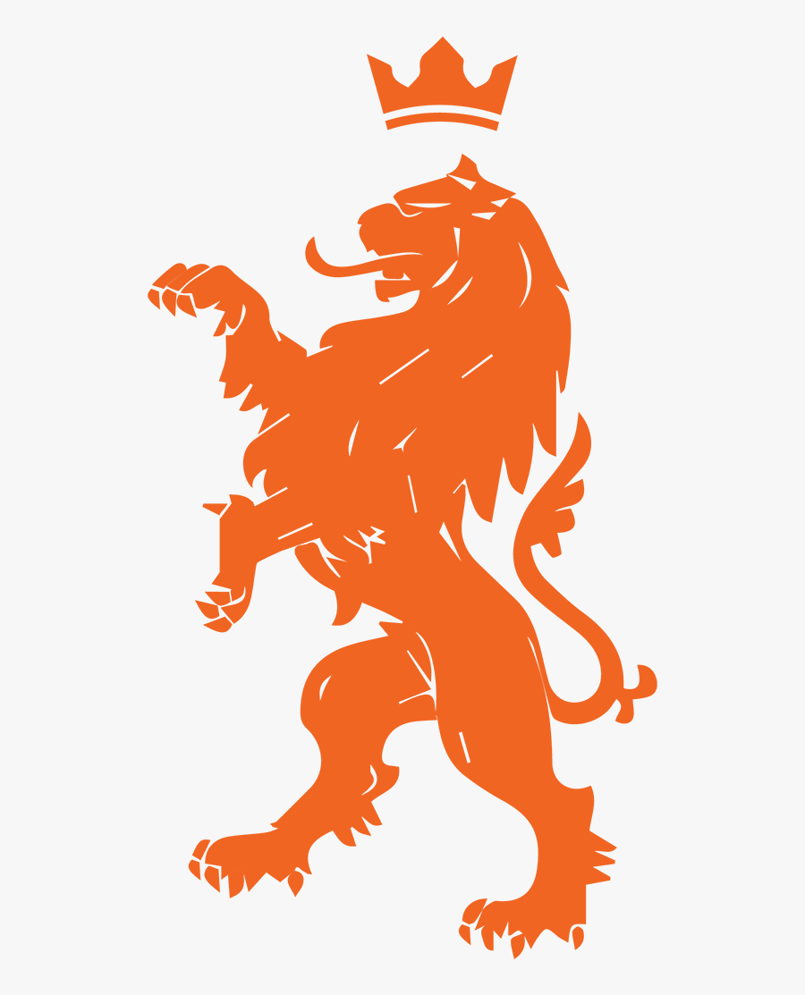 Lion Heraldic, Transparent Clipart