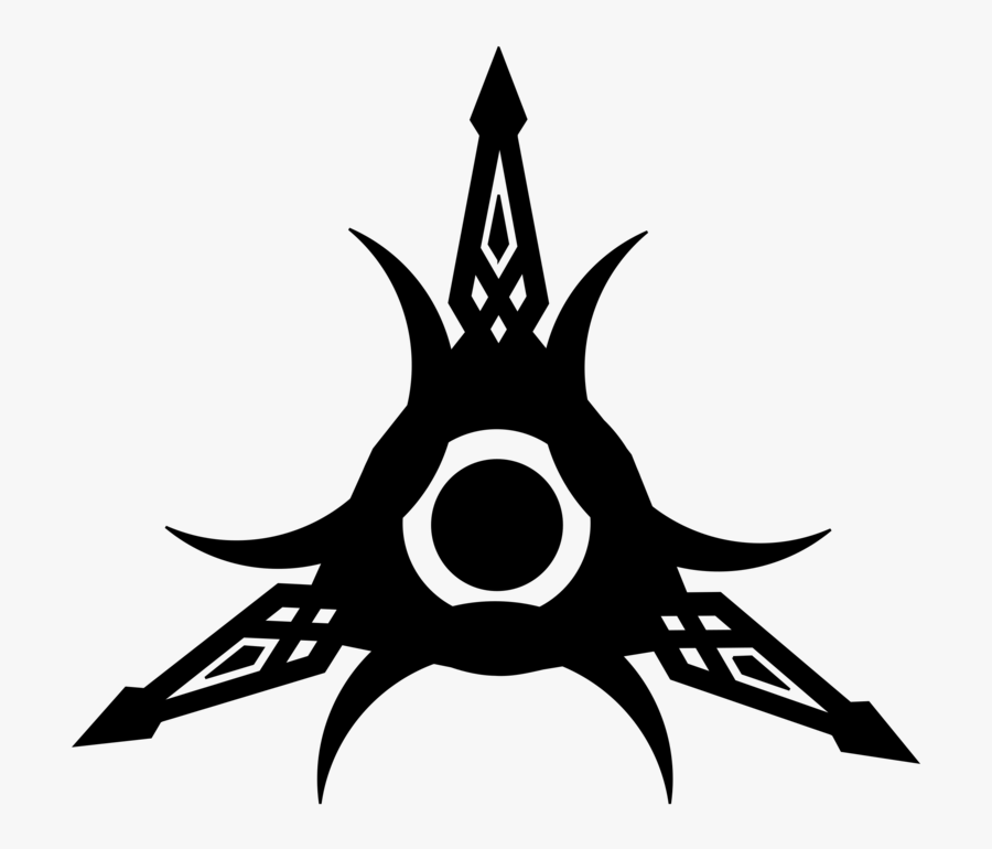 Tribal Tattoos Clipart Transparent Background - Tribal Symbol Png, Transparent Clipart