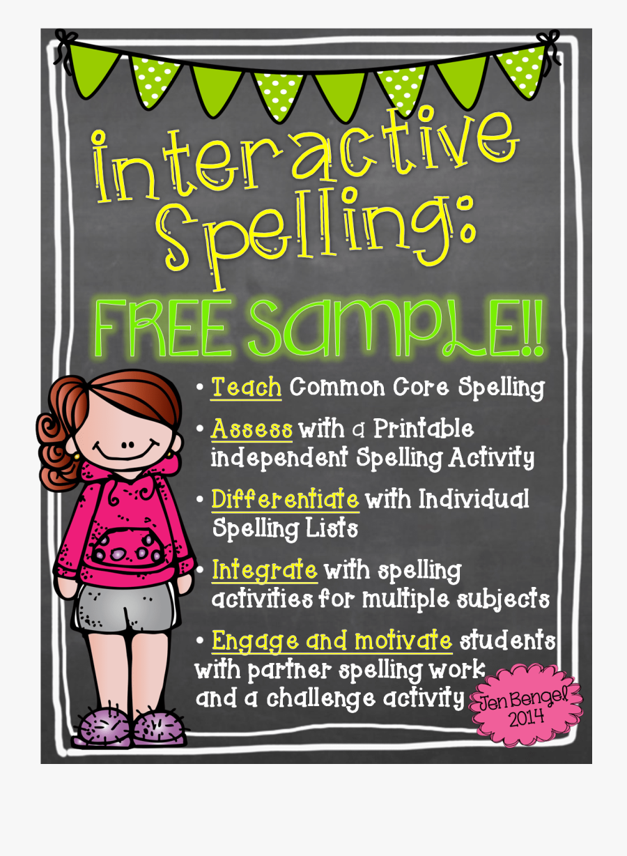 Http - //www - Teacherspayteachers - Spelling With, Transparent Clipart