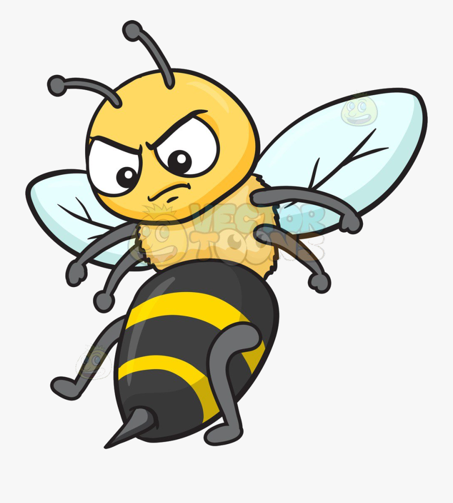 Bee X Surprise Pictures Of Cartoon Bees To Use Public - Bees Angry, Transparent Clipart