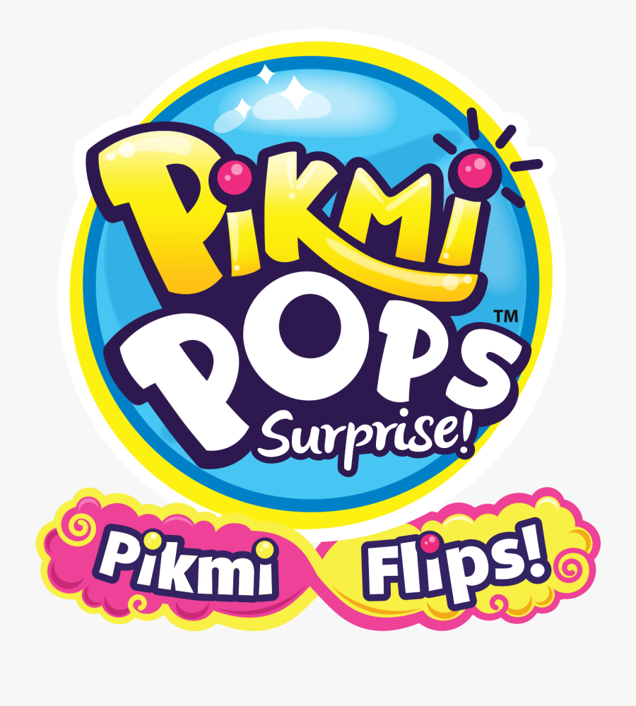 Pikmi Pops Surprise Logo, Transparent Clipart