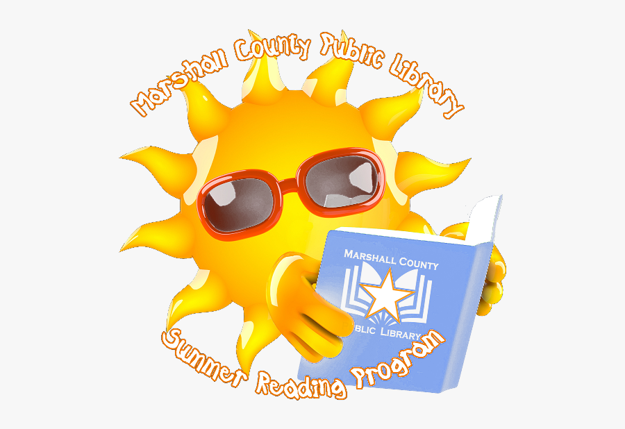 Sunshine Reading A Book, Transparent Clipart