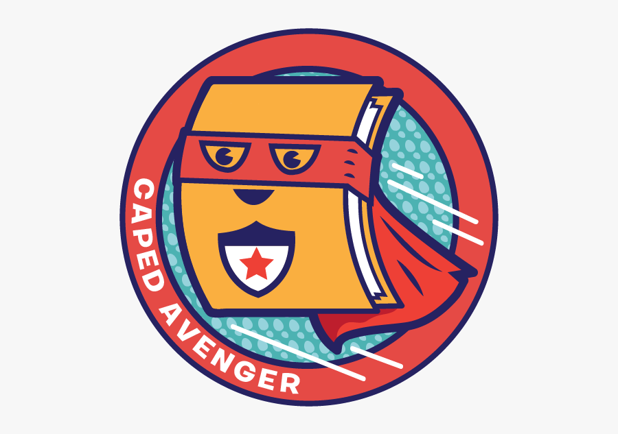 Caped Avenger - Emblem, Transparent Clipart