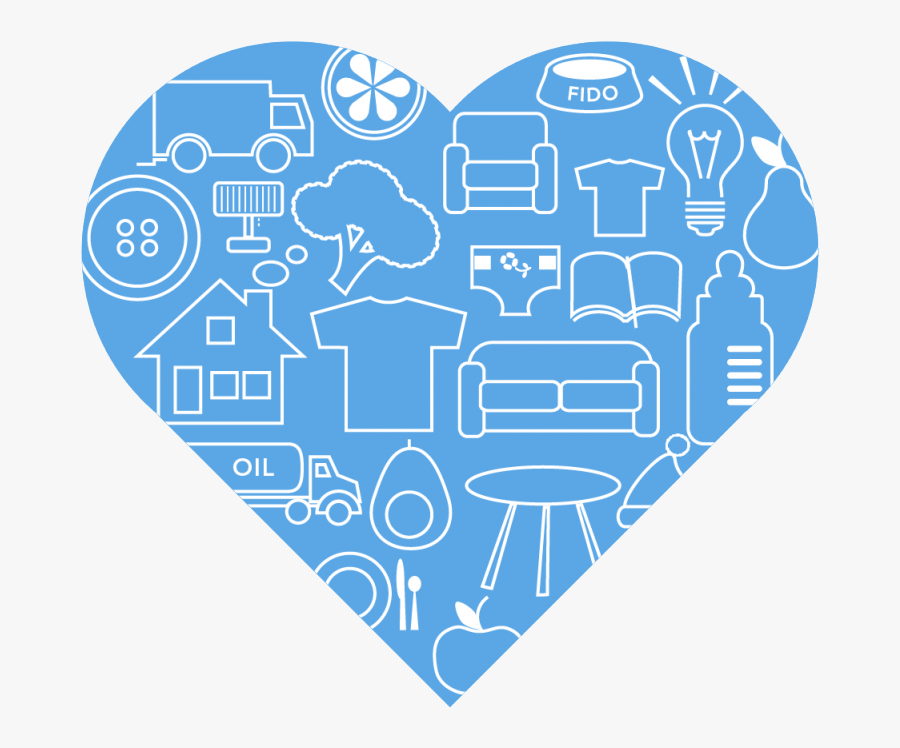 Jc Heart2 - Emblem, Transparent Clipart