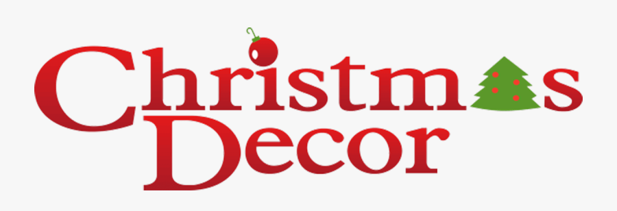 Christmas Decoration Logo - Christmas Decor Company, Transparent Clipart