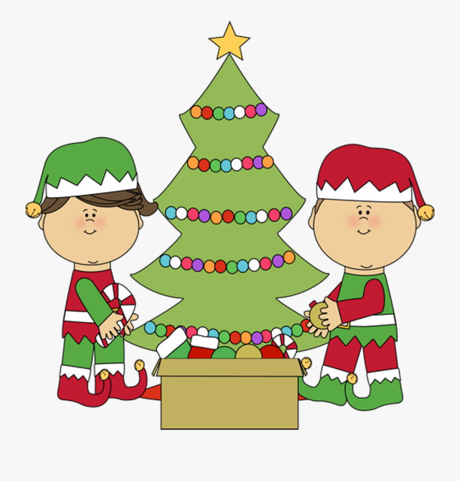Decorating Clipart Collection Of 14 Free Decorating - Christmas Tree Decorating Clip Art, Transparent Clipart