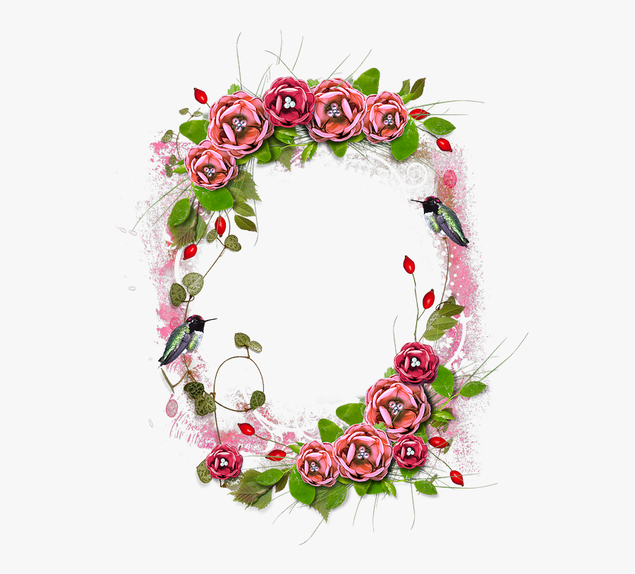 Plantillas De Flores Rosadas, Transparent Clipart