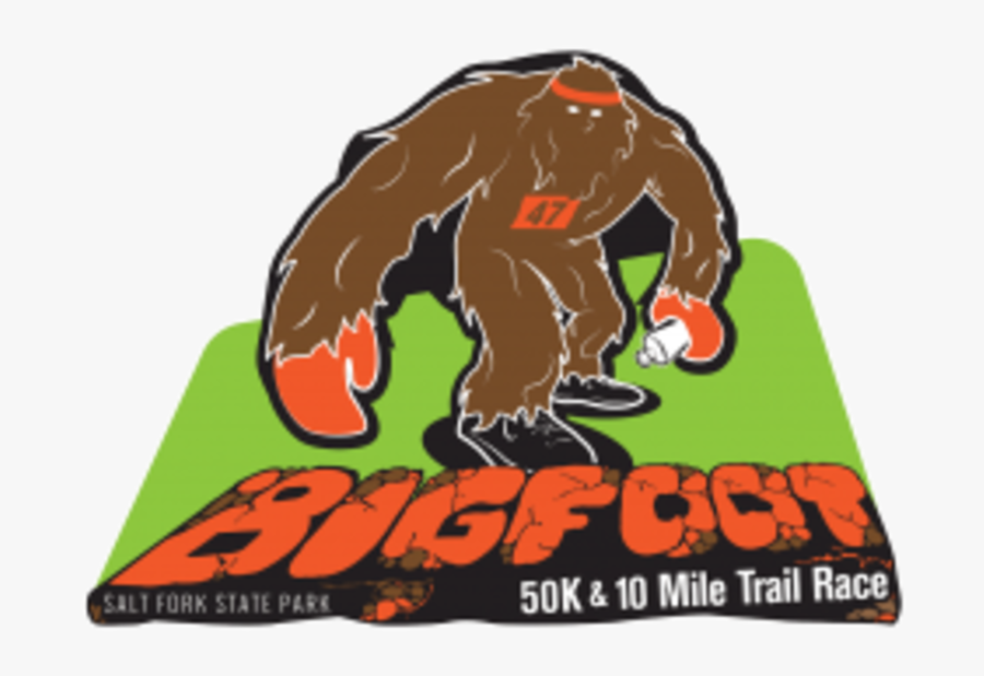 Bigfoot 50k, 20 And 10 Miler - Salt Fork State Park Bigfoot Hike, Transparent Clipart
