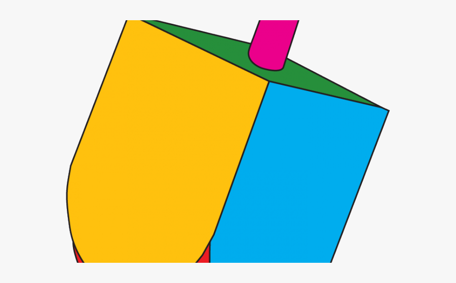 Dreidel Clipart, Transparent Clipart