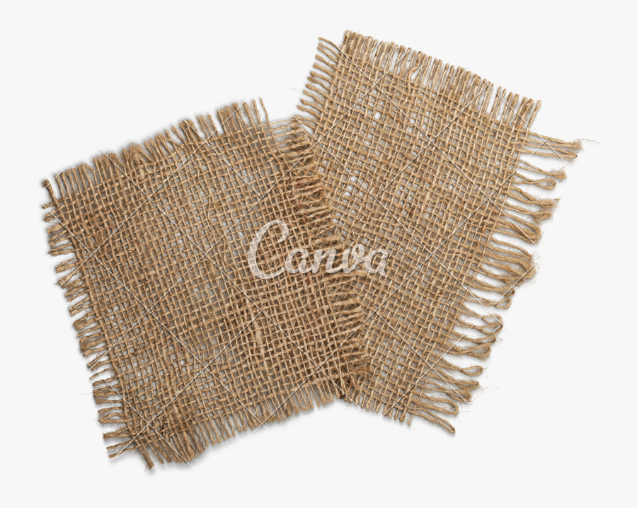 Clip Art Rustic Background - Woven Fabric, Transparent Clipart