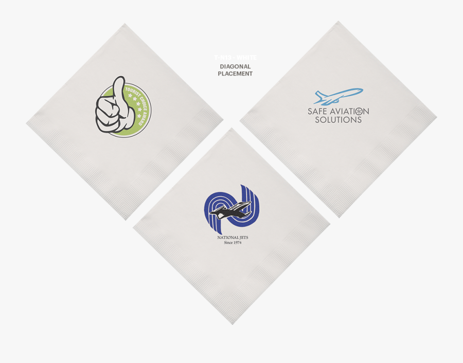 Napkin N13 White Tradition - Presentation Slide, Transparent Clipart
