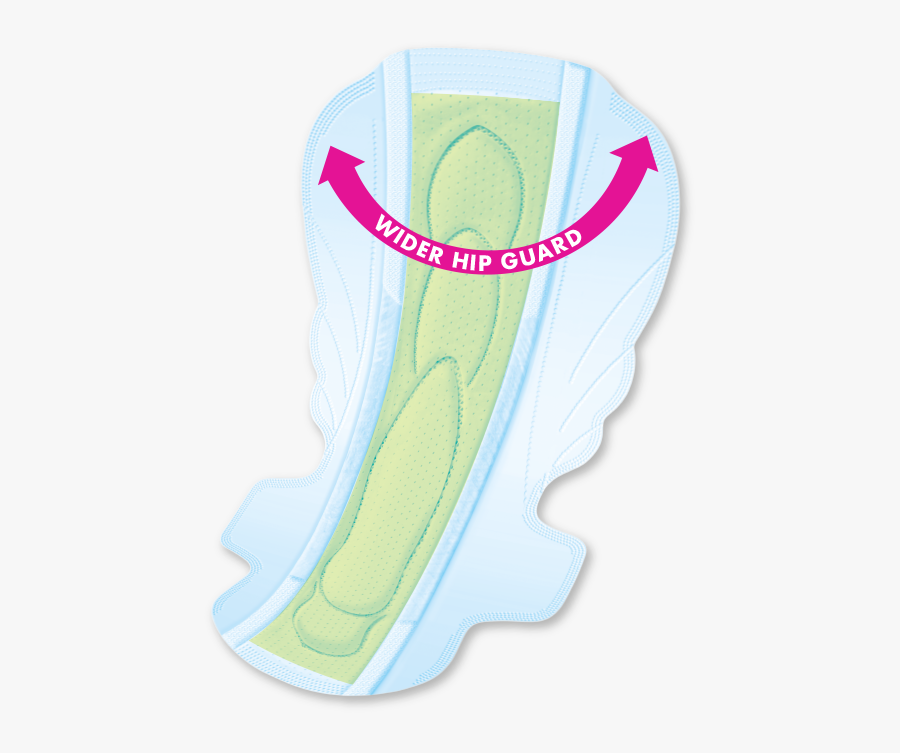 Wider Hip Guard Napkin - Illustration, Transparent Clipart