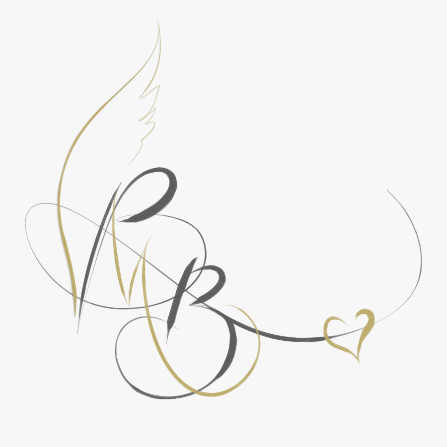 Blessed Moments Blissful Hearts - Line Art, Transparent Clipart