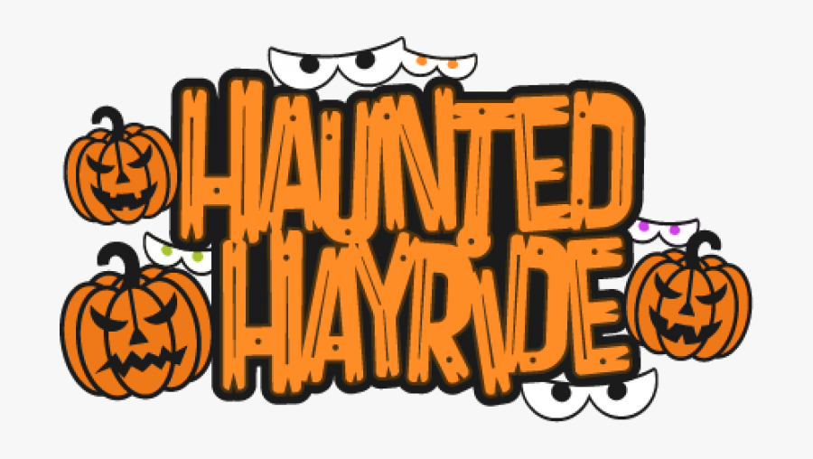 Transparent Hayride Clipart - Halloween Hayride, Transparent Clipart
