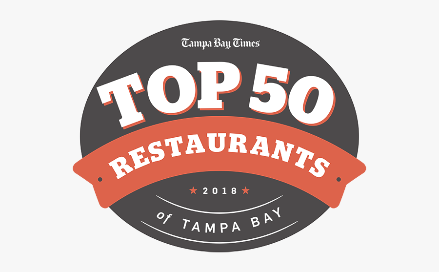 Tampa Bay Times Best Restaurants 2019, Transparent Clipart