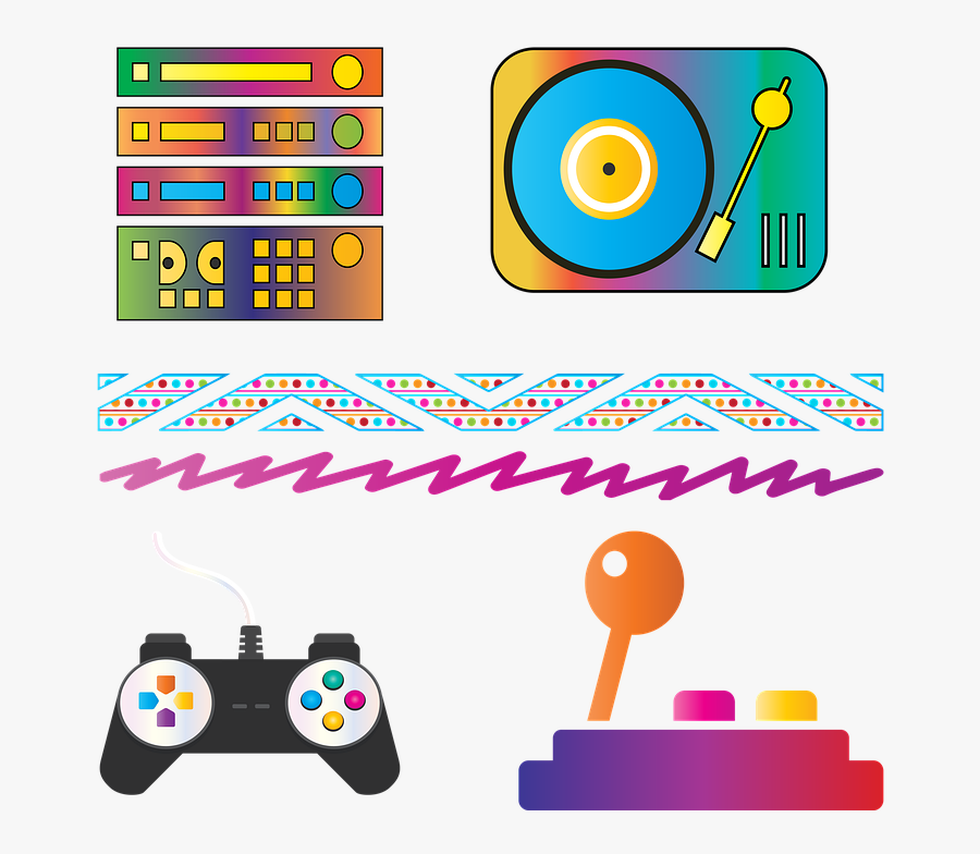 Eighties, Boombox, Retro, Music, Cassette, Technology, Transparent Clipart