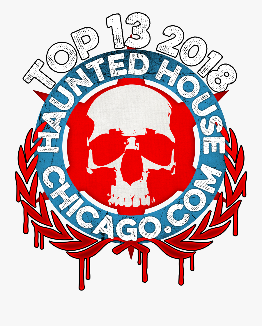 Hauntedhousechicago Top 13 2018 Laurels Large - Circle, Transparent Clipart