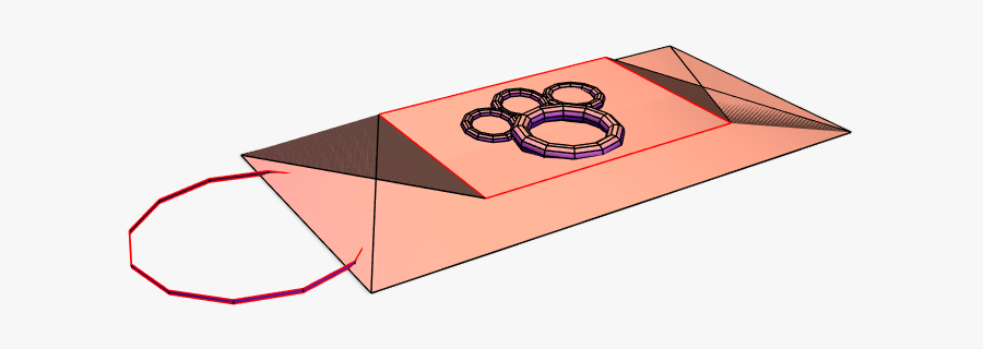 Bear Paw Keychain - Paper, Transparent Clipart