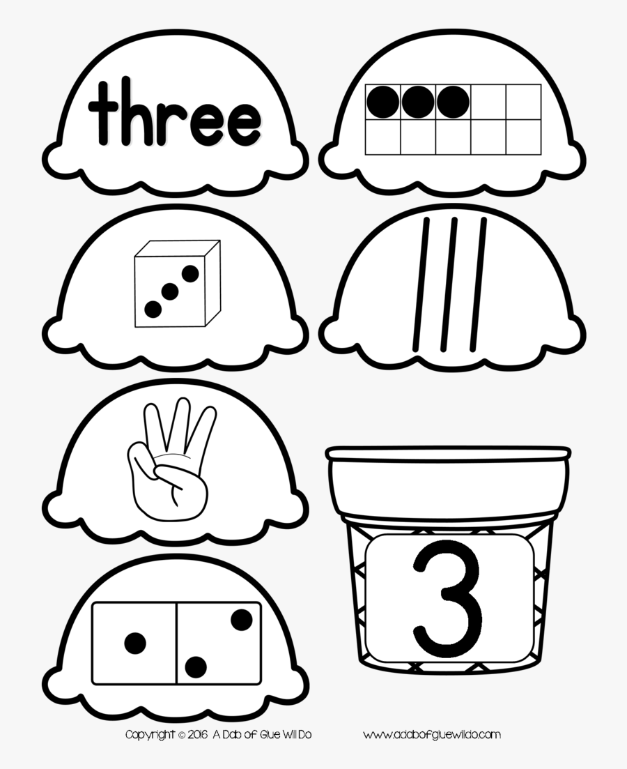 Ice Cream Match Ups, Transparent Clipart