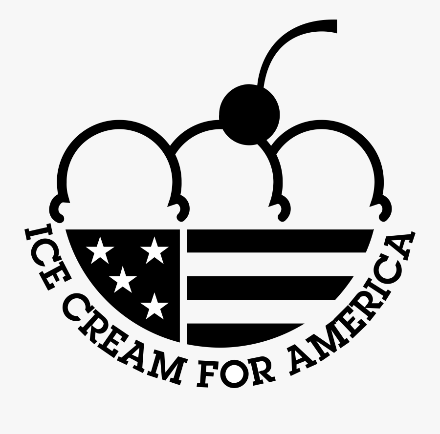 Ice Cream For America Logo Png Transparent - Dylan & Pete's Logo, Transparent Clipart