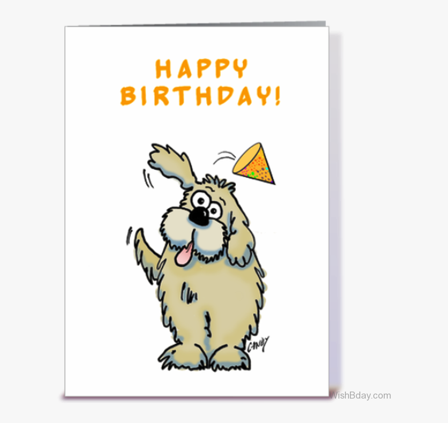 64 Dog Birthday Wishes - Happy Birthday Dog Cartoon, Transparent Clipart