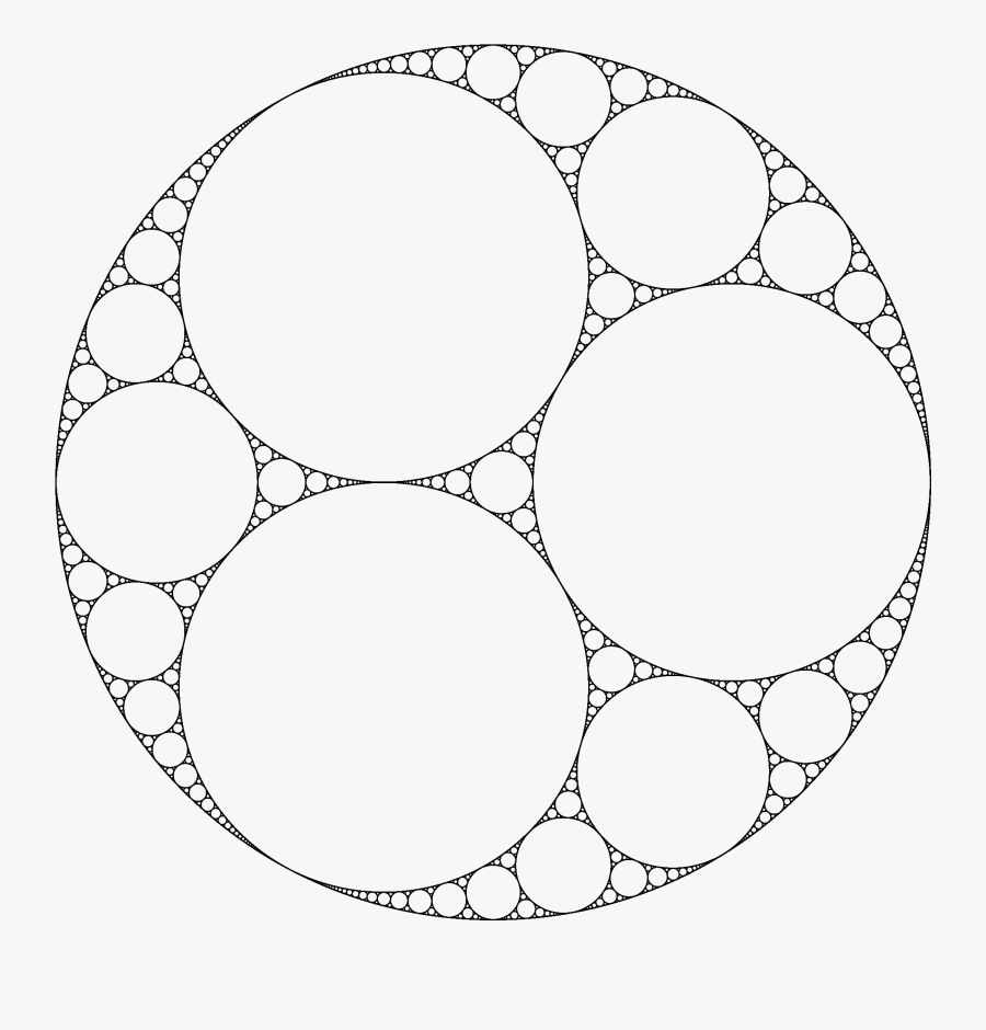 Circle Filled With Circles, Transparent Clipart