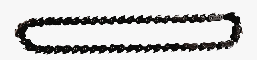 18 Inch Chainsaw Chain, Transparent Clipart