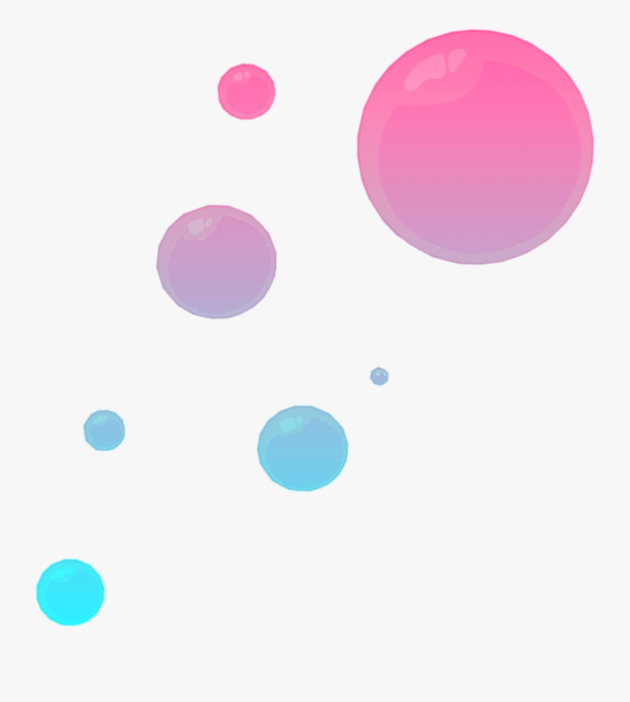 #gradient #blue #pink #purple #bubble #soap #soapbubbles - Circle, Transparent Clipart