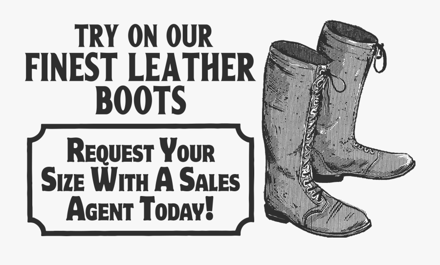 Riding Boot, Transparent Clipart