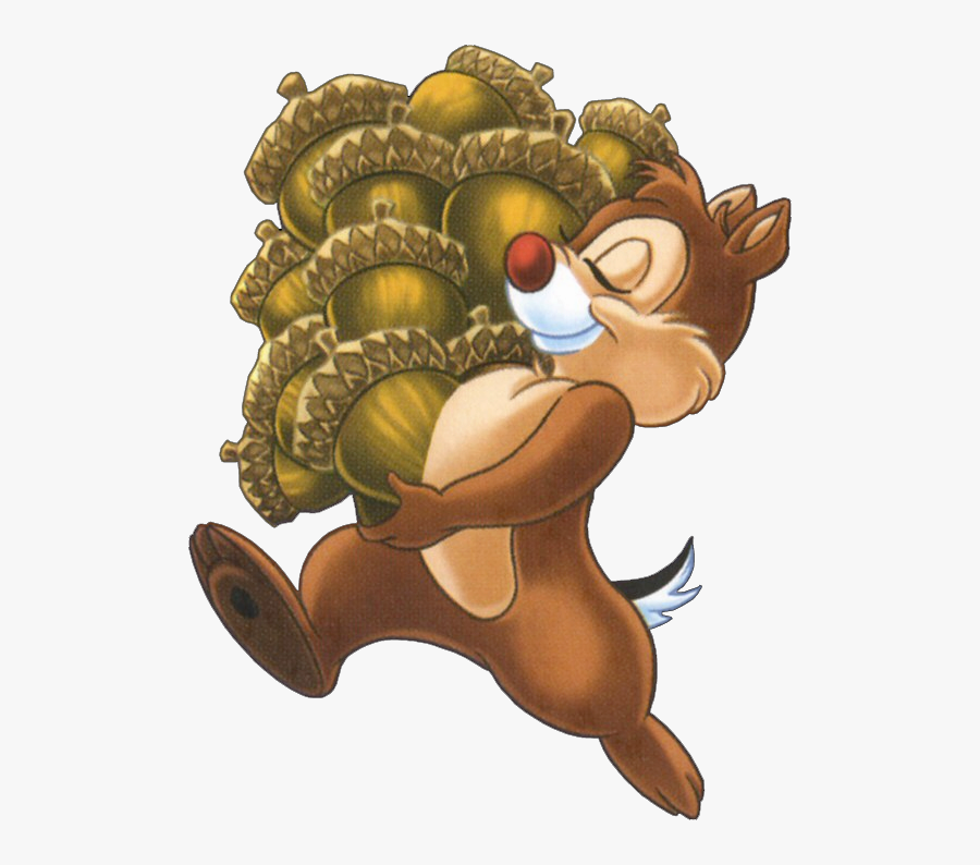 Hazelnut Cartoon Squirrel, Transparent Clipart