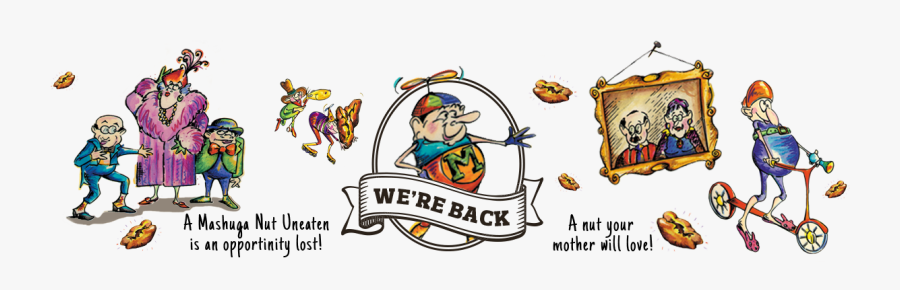 Mashuga Nuts - Cartoon, Transparent Clipart