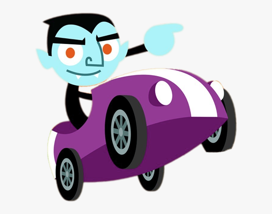Dracula Kart Clip Arts - Cartoon, Transparent Clipart