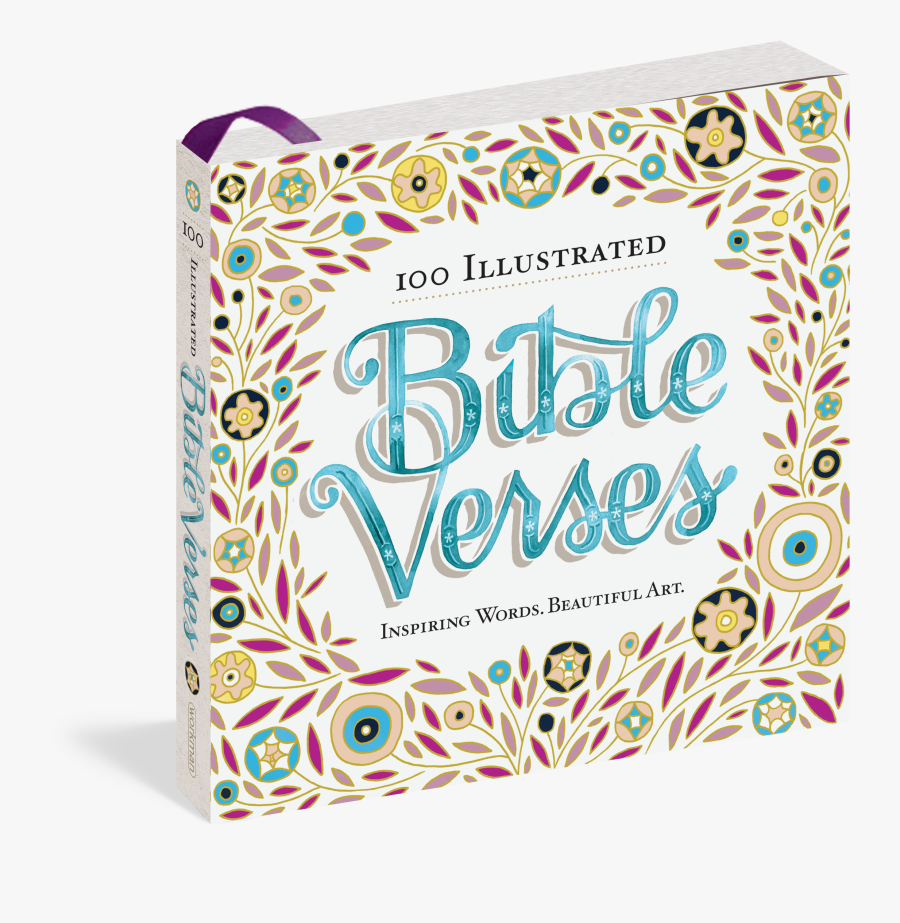 Cover - 100 Illustrated Bible Verses, Transparent Clipart