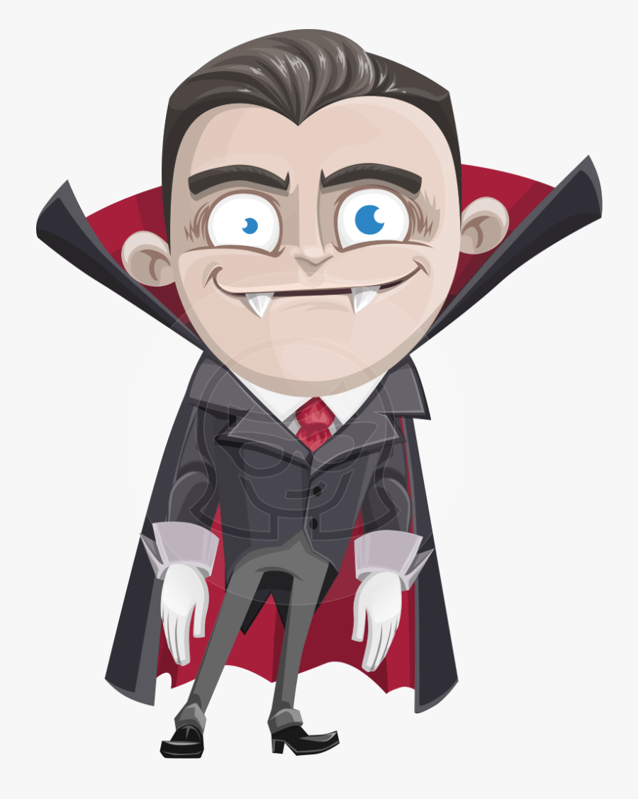 Graham Vamp - Character Slicked Back Hair, Transparent Clipart