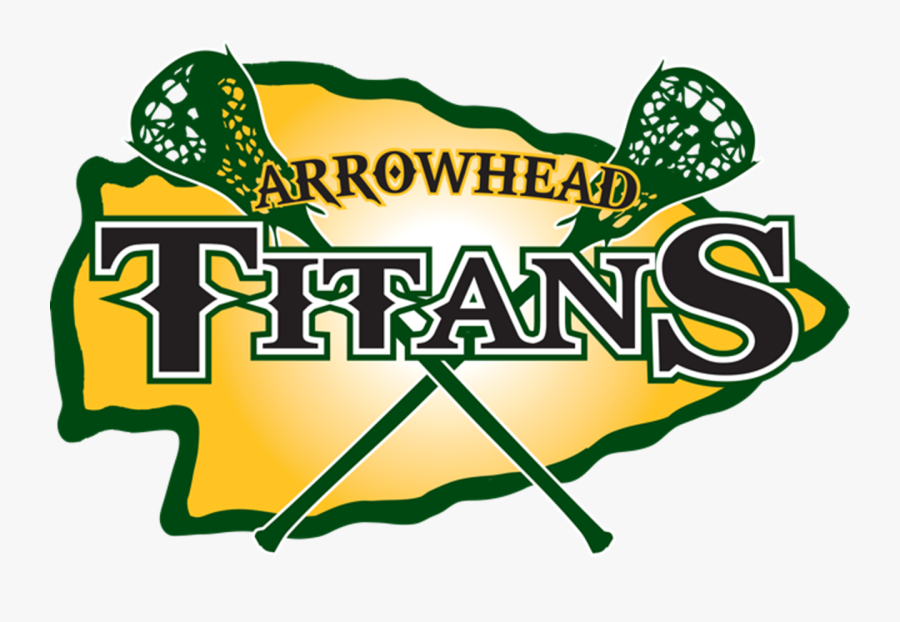 Arrowhead Titans Lacrosse, Transparent Clipart