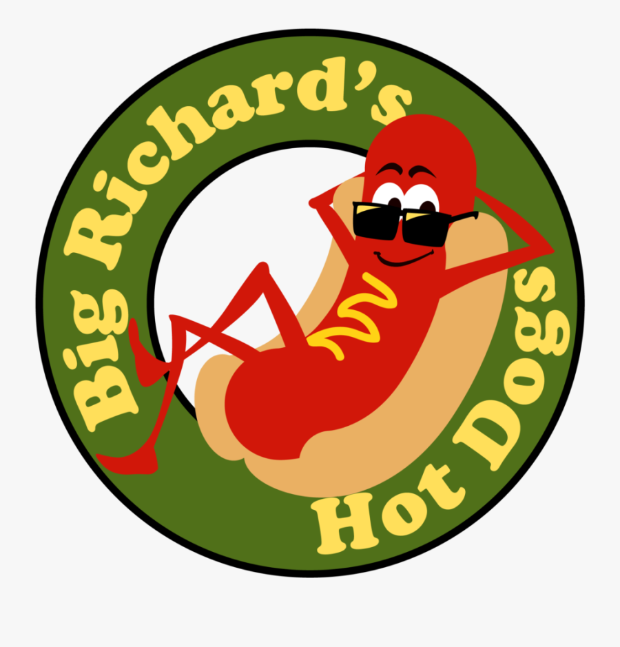 Bisg Richards Hot Dogs, Transparent Clipart