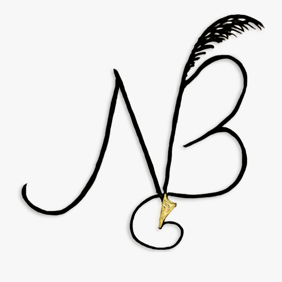 Nomadic Bookworm - Line Art, Transparent Clipart