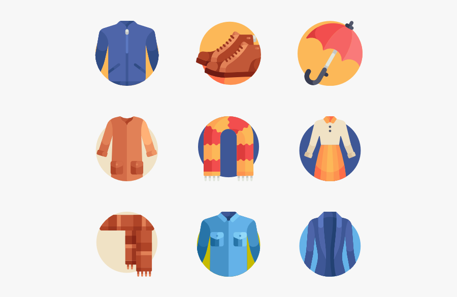 Autumn Clothes, Transparent Clipart