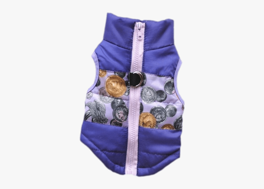 Winter Jacket For Chihuahuas Clip Arts - Попона На Молнии Для Кошек, Transparent Clipart